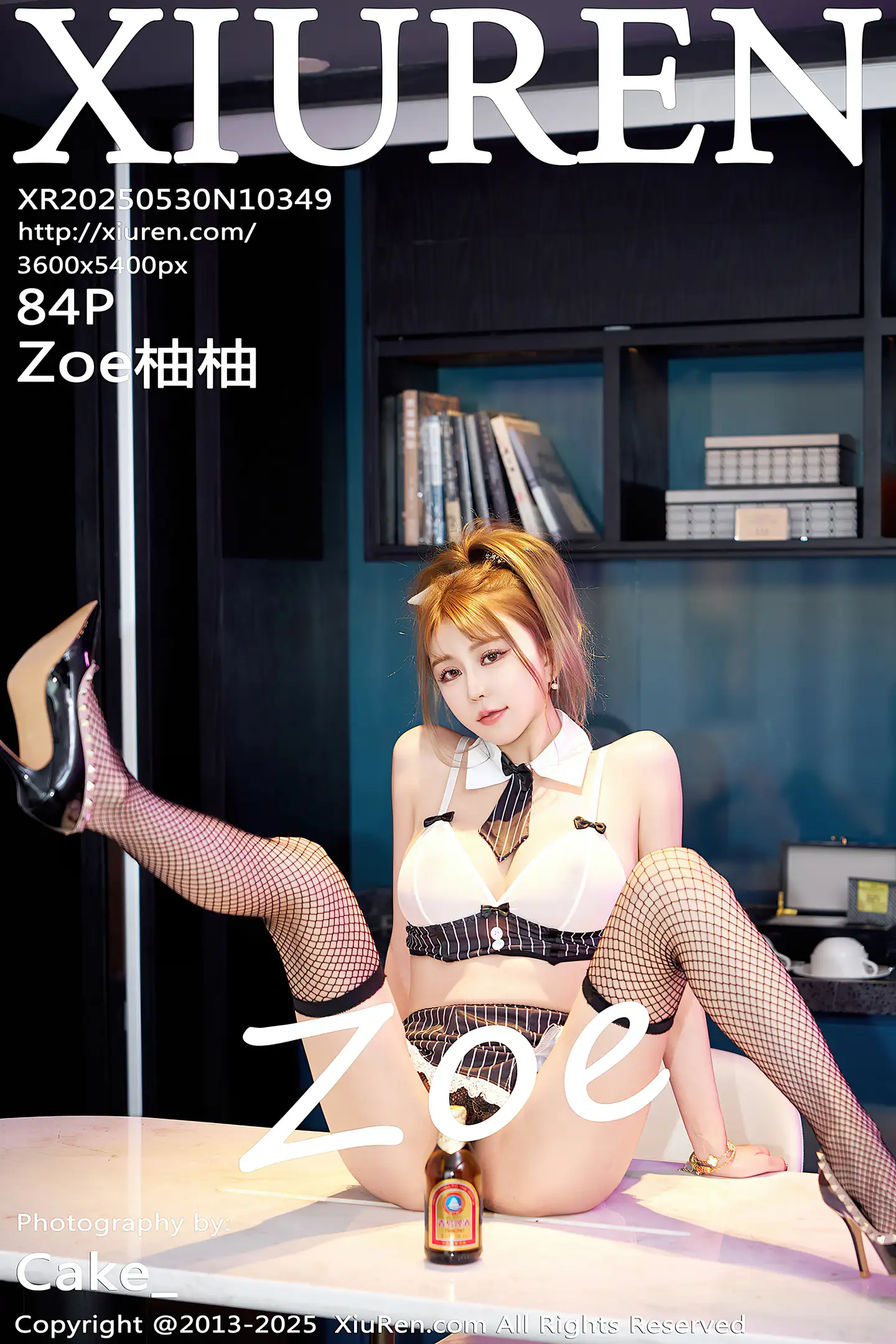 [XiuRen秀人网]No.10349_模特Zoe柚柚性感情趣OL服饰配黑丝网袜秀凹凸身材诱惑写真84P-秀人网 - XiuRen.Space